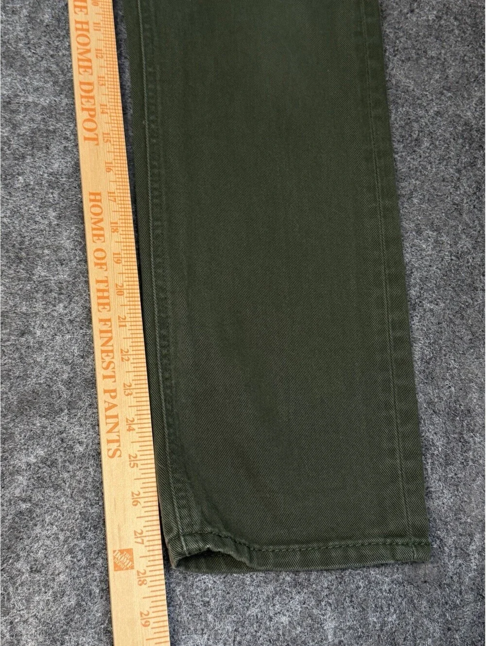 Levi’s 541 Athletic Fit Jeans Men’s 30x30 Olive Green Denim Five Pocket